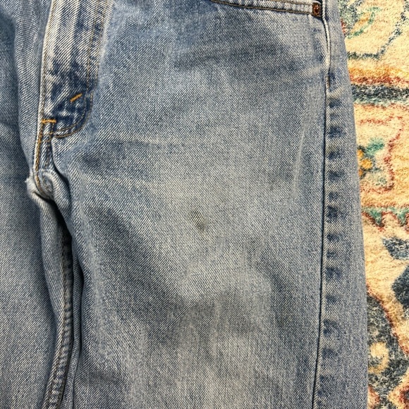 Vintage 90s Levi’s 505 Dostressed Lightwash Blue Jeans Size 33 - Picture 7 of 7